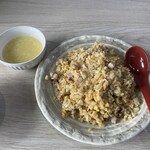 中華 たかさん食堂 - スープが付きます