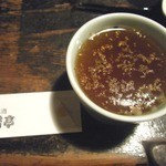 Konjakutei - 「お江戸」では王道の“あっさり系蕎麦湯”