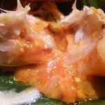 桃花林 - コレコレ、この味噌タップリなのが桃花林の上海蟹なのです。