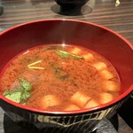 さかな料理と寿し 侍 - 赤だし