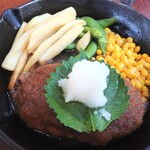 かざぐるま - ハンバーグ定食和風