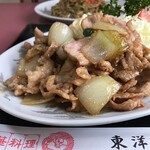 東洋軒 - 肉炒めも追加‼️