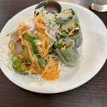 NAMASTE - Dランチ　サラダ、生春巻き