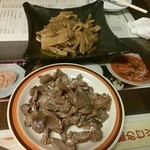 まつふじ - ザーサイ炒め、砂肝です。