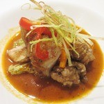 Restaurant27 - ('13/11)鮮魚のﾎﾟﾜﾚ　ﾌﾞｲﾔﾍﾞｰｽ仕立て