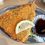 すし専門ストア かど平 - 欲望に負けアジフライｗ満足！