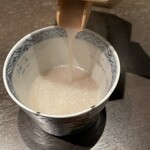 生そば 清助 - 蕎麦湯