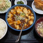 台湾料理　鑫源 - 麻婆豆腐ランチ 660円。