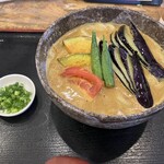 うどん 四方吉 高崎店 - 野菜カレーうどん