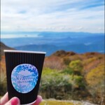 スカイテラス伊吹山 - 伊吹山名水ホットコーヒー420円