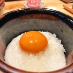 中華蕎麦 とみ田 - 玉子かけ御飯