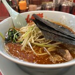 ラーメン山岡家 - 辛味噌ネギラーメン(多め硬め)