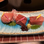 Unagi Kappou Arai - 本日のおすすめ鮮魚（本まぐろ刺身）