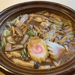 手打ちそば 大山 - 料理写真:味噌煮込みうどん