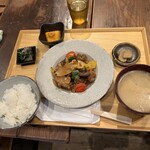 Hino Shokudou - 金山寺みそと楽しむ酢豚定食