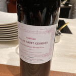 Beef Atelier うしのみや東京 - 5杯目: フランスのサンテミリオンのボルドー