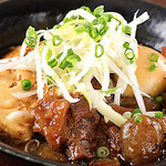 Stewed Kuroge Wagyu beef tendon and Ginjo tofu