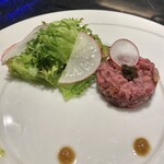 鉄板焼き あさひ - 和牛ローストビーフ