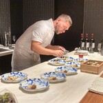 Beef Atelier うしのみや東京 - マテウスのハラミの盛り付け