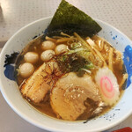 麺カフェ ひまわり - 辛い塩ラーメン
