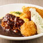 カニクリームオム