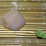 まんてん鮨 - ➎帆立のお刺身
