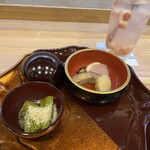 京都ご飯 奄美の鶏飯 小元 - 前菜