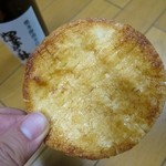 あさひや - 亀の甲せんべい（醤油５枚￥３５０）