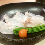 新和食 元永 - お造り（アラの刺身）