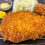 とんかつ 神楽坂 さくら - とんでもないボリュームのリブロースかつ