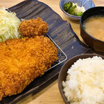 とんかつ 神楽坂 さくら - ゆめの大地豚リブロースかつ定食