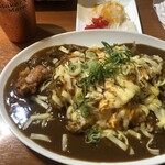 堀江カレー クローバー - バタオムチーズカレー　2倍