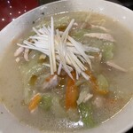 なばりゅう - 白りゅう麺大盛750円