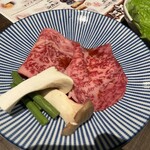 竹千代 - 黒毛和牛サーロイン焼きすきしゃぶ