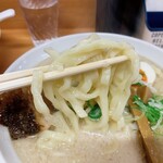 ラーメン たかはし - モチモチ麺は食感が最高です