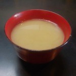Miraku - ランチのお味噌汁（冬瓜入り）