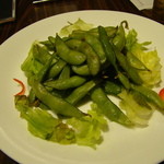 アンジェリーナ ペペロンｂｙアマノヤ - ペペロンチーノ枝豆