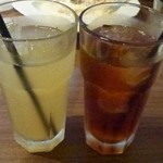 ウーノ ボーノ - アイスティ＆アップルジュース