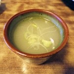 三たてそば 長畑庵 - そば湯。