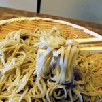 三たてそば 長畑庵 - 太さも揃っていました。