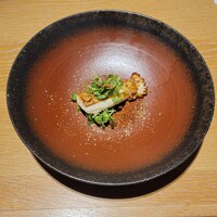 現代里山料理 ZEN HOUSE - 松川鰈 落花生の焦がしバター焼き