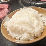 かたい信用やわらかい肉 焼肉のいとう - ご飯(大盛り)