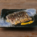 Grilled marinated mackerel