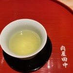 肉屋 田中 - 〆のお茶