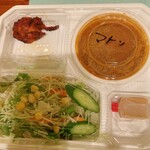 アジアンダイニング ダリマ - B弁当  マトンカレー辛口は1年ぶりです