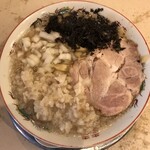 新潟老麺 あばり - 燕鬼背脂老麺　1000円