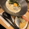 おだしうどん かかや - 海苔ボナーラクリームうどん