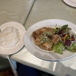 イタリアンレストランアンジェロ - 鶏肉のディアボラ風(絶品！)