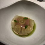 レフェルヴェソンス - 長野パープルとシャインマスカット　セップ茸のフランと黒文字