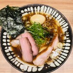 麺処 ほん田 - 特製醤油　1,500円　手もみ麺100円